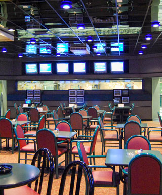Off-track betting facilities